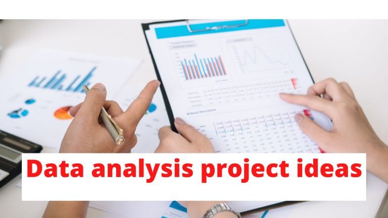 Data analysis project ideas