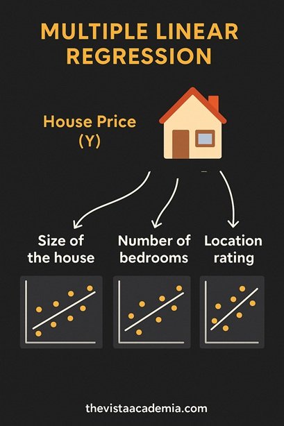 Multiple Linear Regression Visual Example Vista Academy