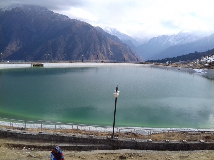 Auli Lake Uttarakhand snow view famous place in Auli