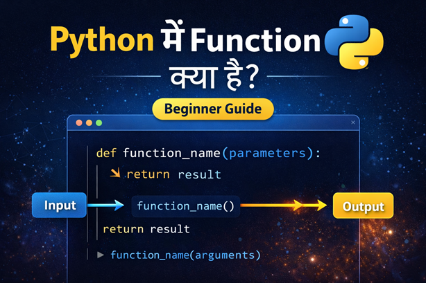 Python function beginner guide in Hindi