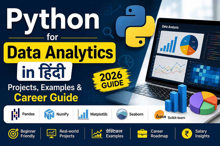 Python for Data Analytics in Hindi with Projects