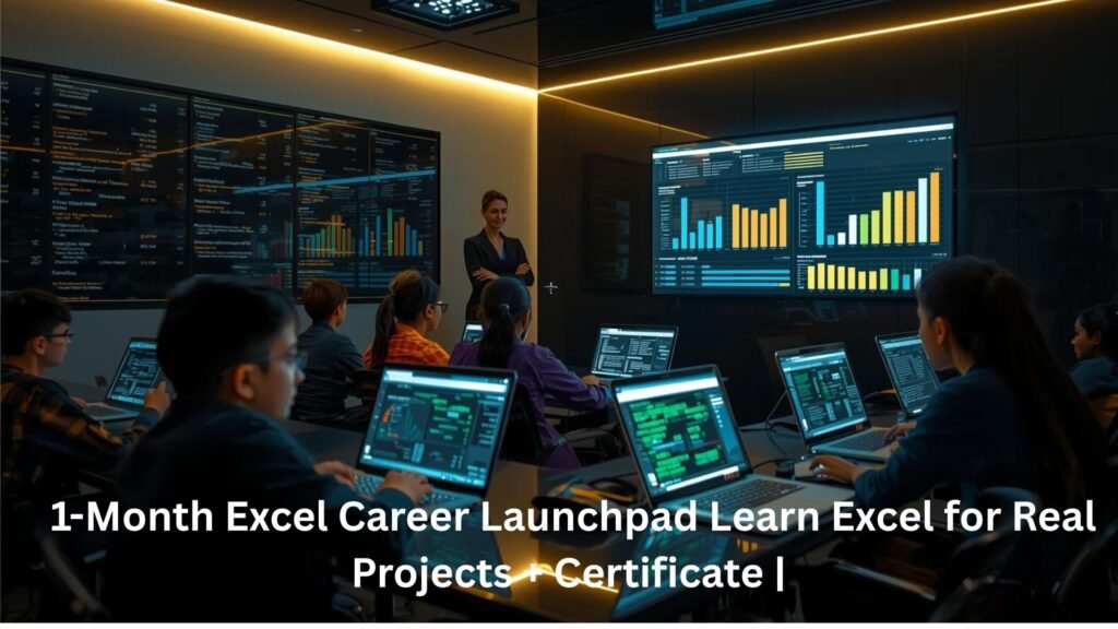 Learn Excel for Real Projects Certificate